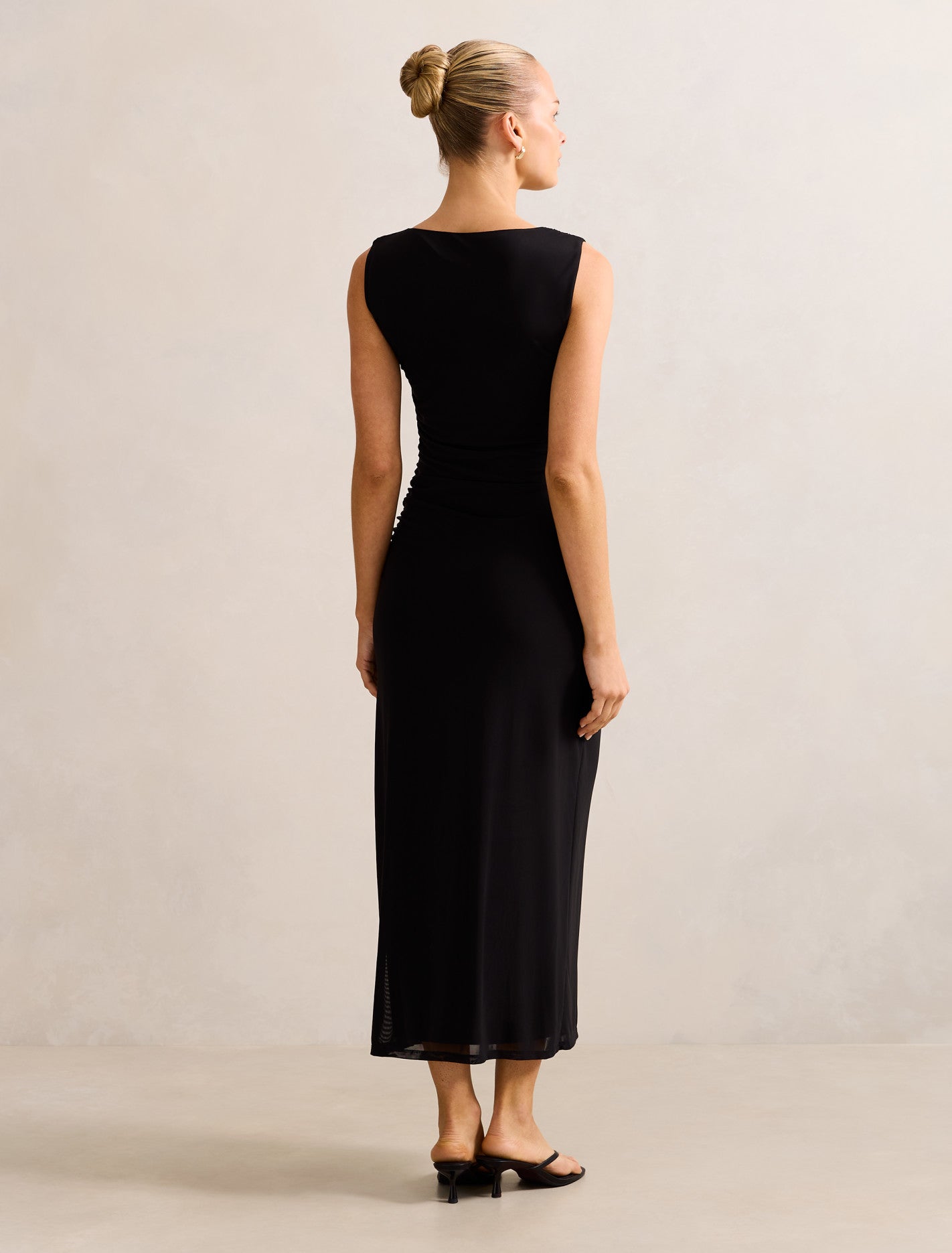 Ally Sleeveless Mesh Midi Dress Forever New