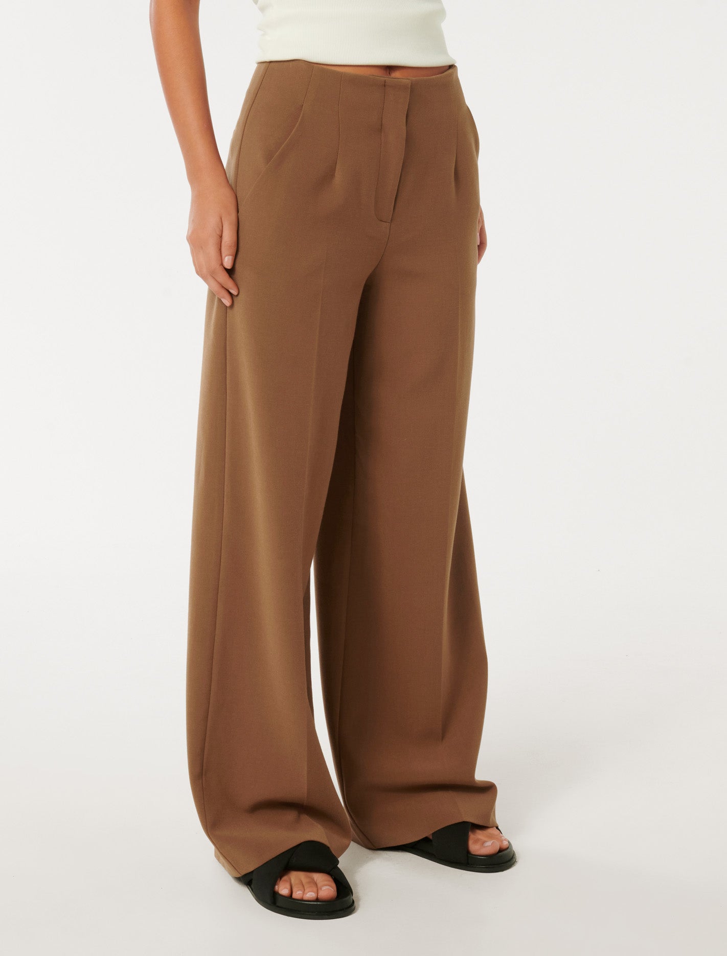 Freya High Waist Wide Leg Pants Forever New