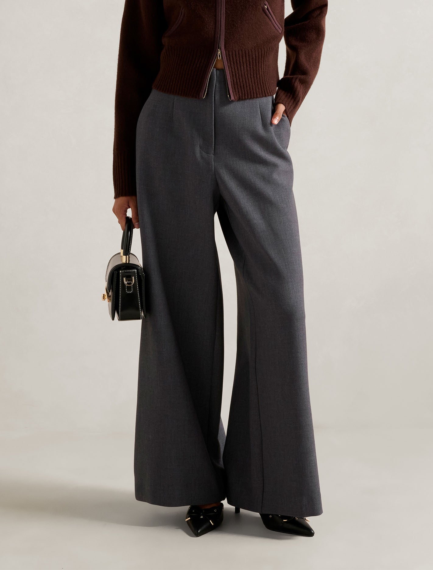 Freya Petite High Waist Wide Leg Pants