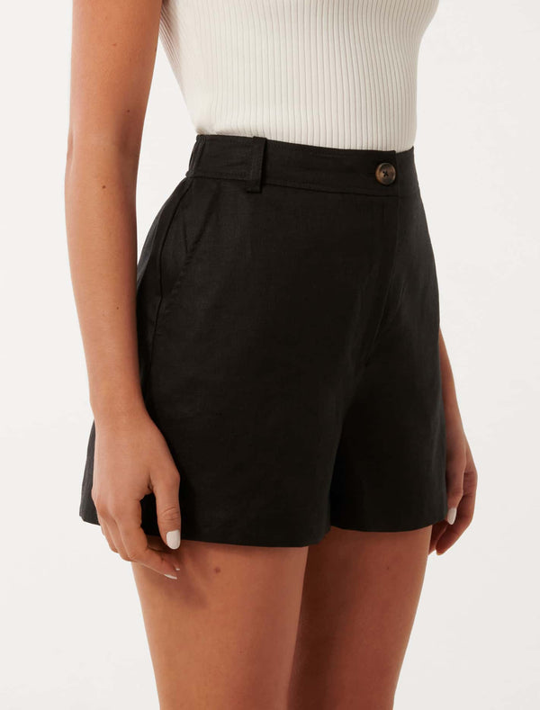 Olympia Linen Shorts Forever New