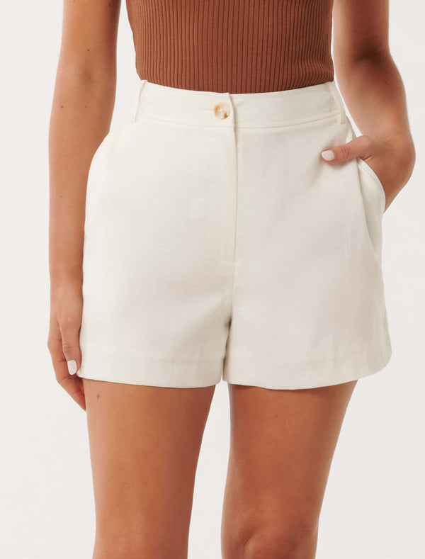 Olympia Linen Shorts Forever New