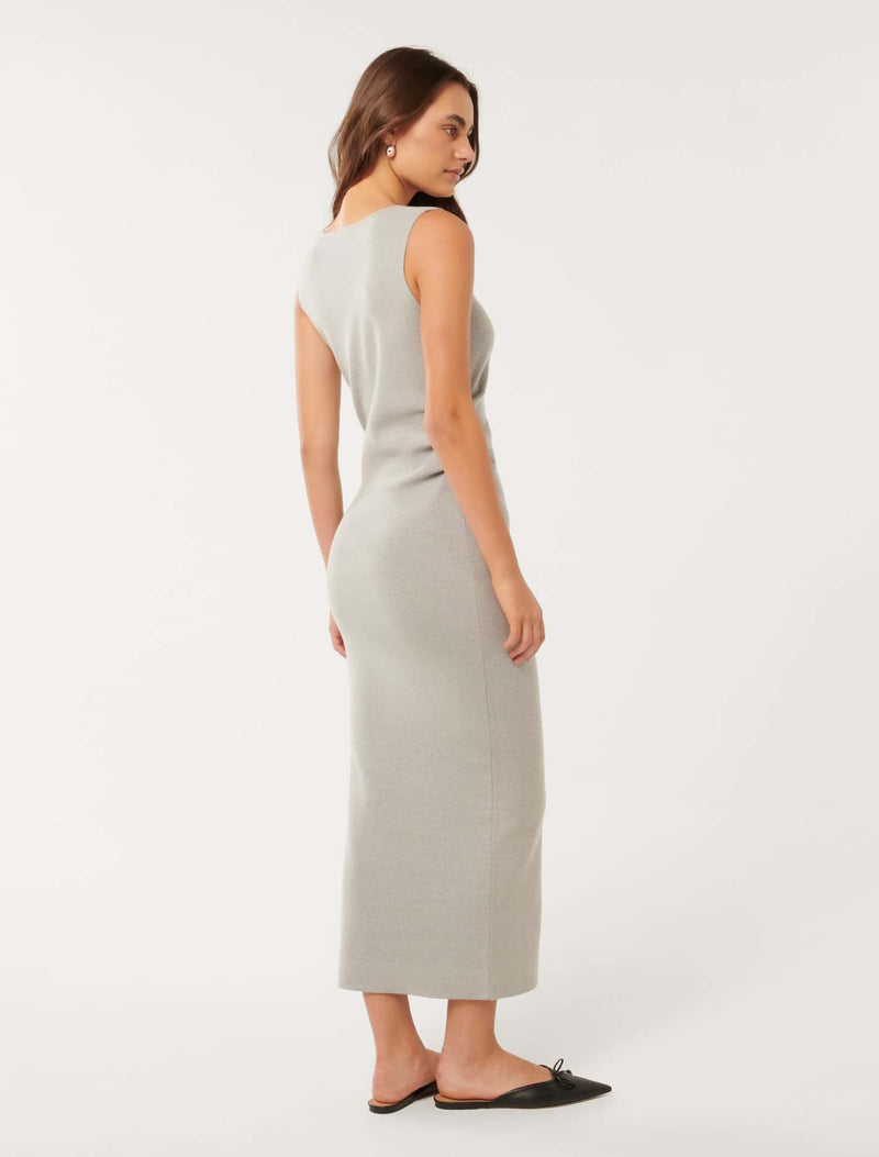 Rayna Knitted Midi Dress Forever New