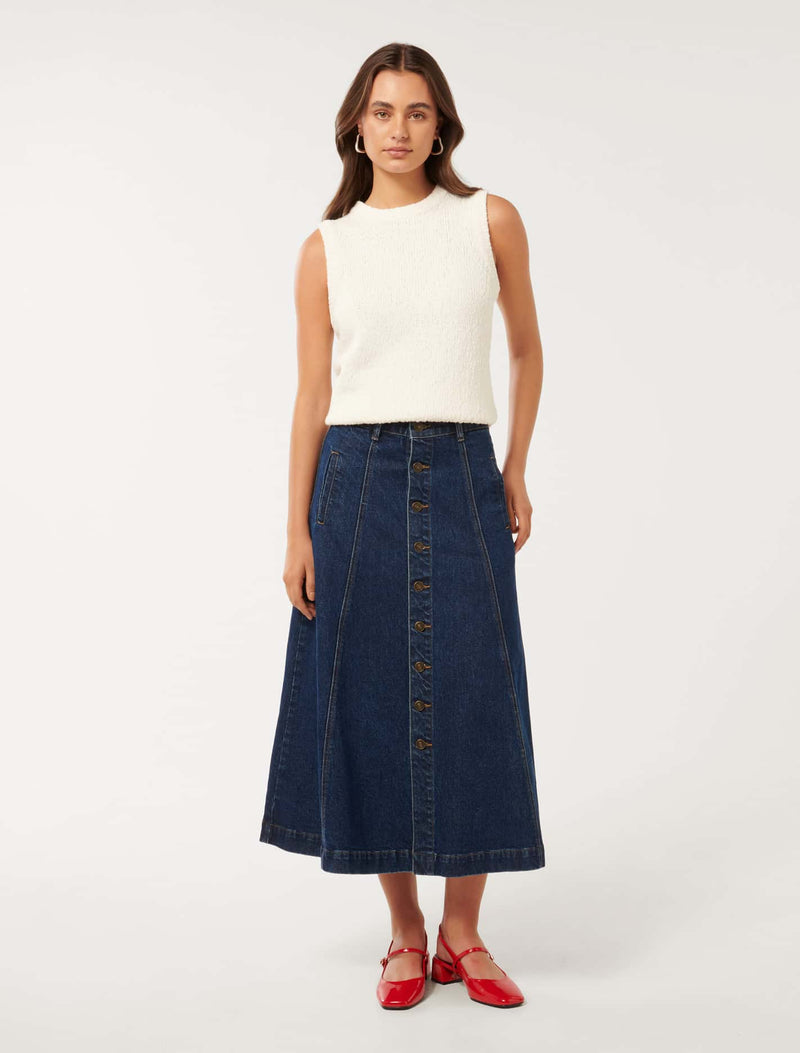 Leighton Midi Skirt Forever New