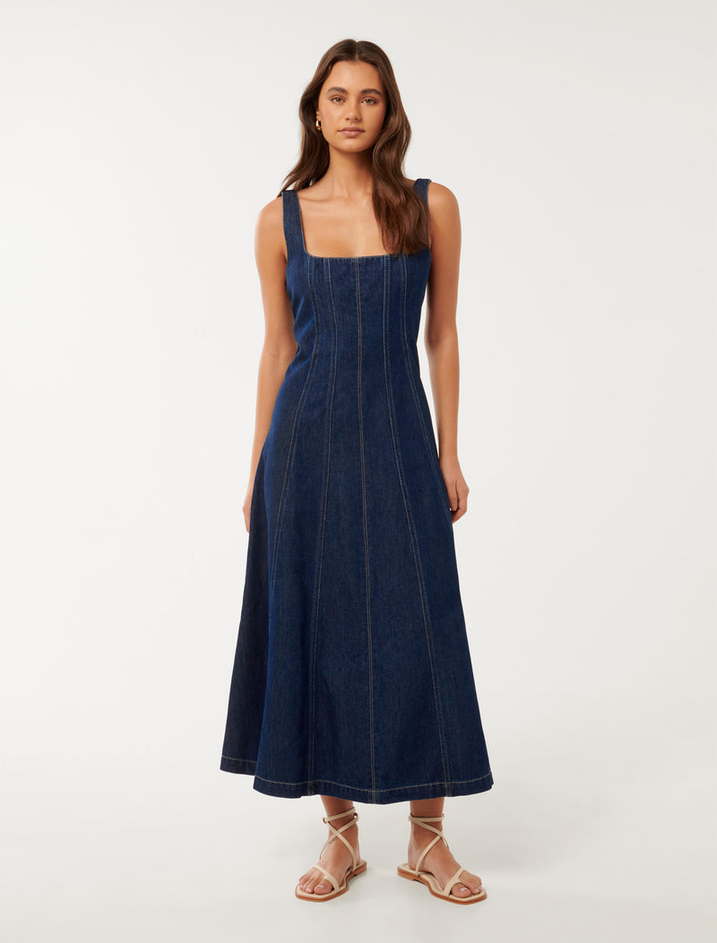 Amelia Denim Dress Forever New