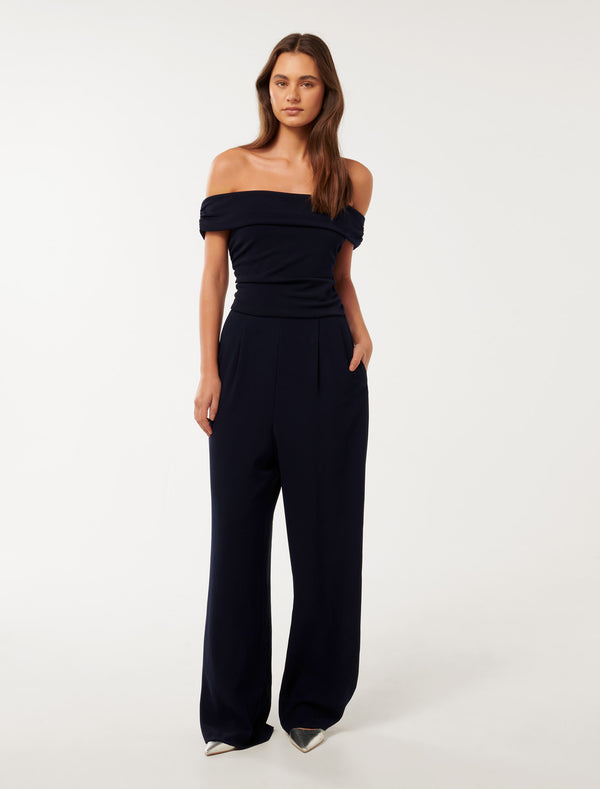 Danni Off Shoulder Jumpsuit Forever New