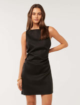 Arianna Ruched Waist Mini Dress Forever New