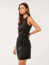 Arianna Ruched Waist Mini Dress Forever New