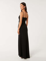 Brynn Strappy Bow Maxi Dress Forever New