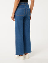 Lauren High Waisted Flare Jeans Forever New