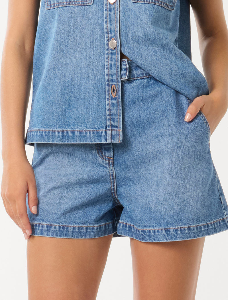 Forever new denim shorts online