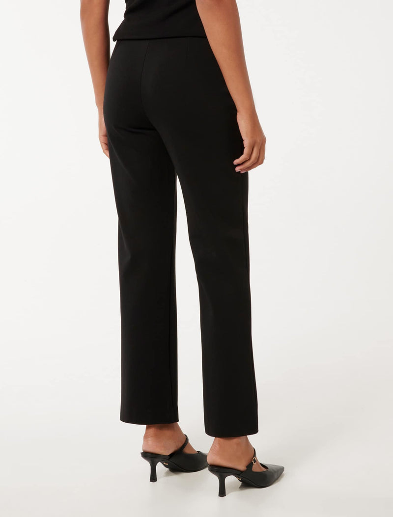 Percy Crop Ponte Pants Forever New