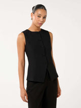 Toni High Neck Waistcoat Forever New