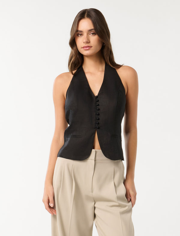 Elsie Halter Vest Forever New