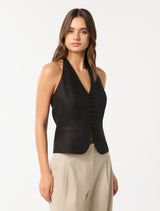 Elsie Halter Vest Forever New