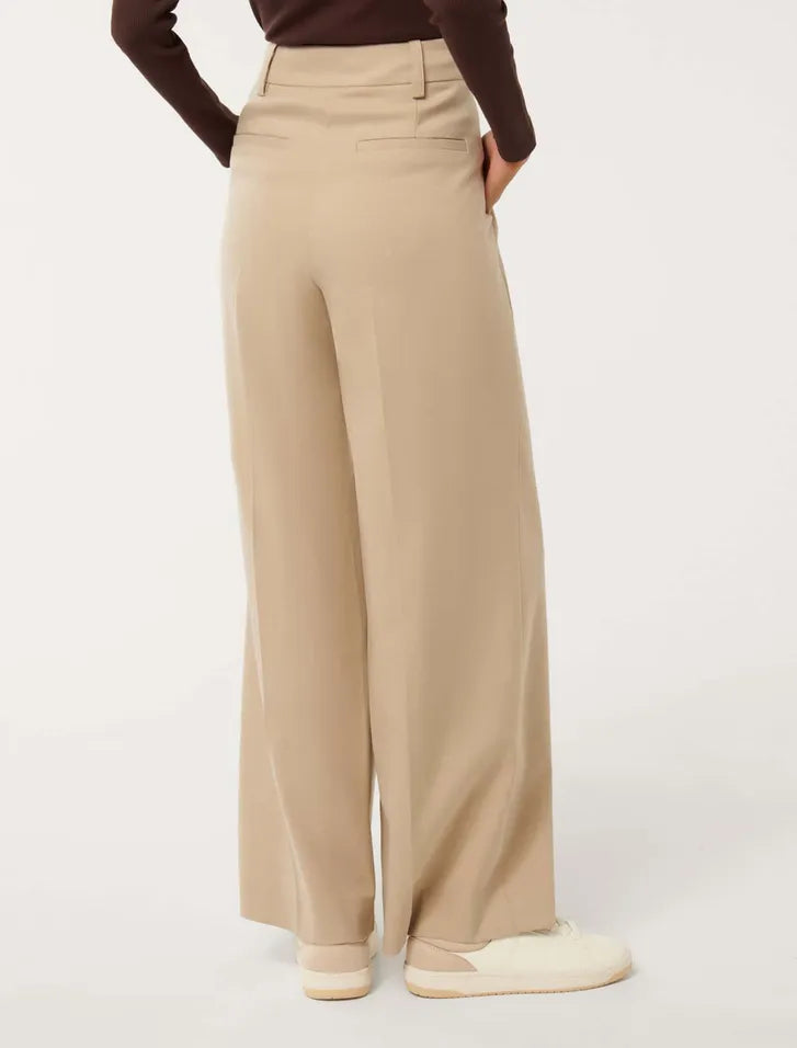 Libby Petite Wide Leg Pants in Neutral Size 12