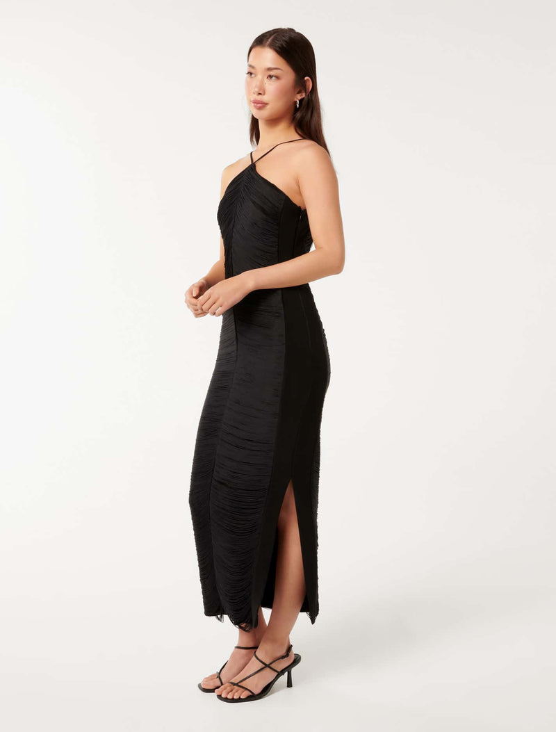 Quinn Fringe Bodycon Maxi Dress Forever New