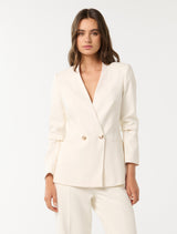 Taylor Double Breasted Blazer Forever New