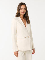 Taylor Double Breasted Blazer Forever New