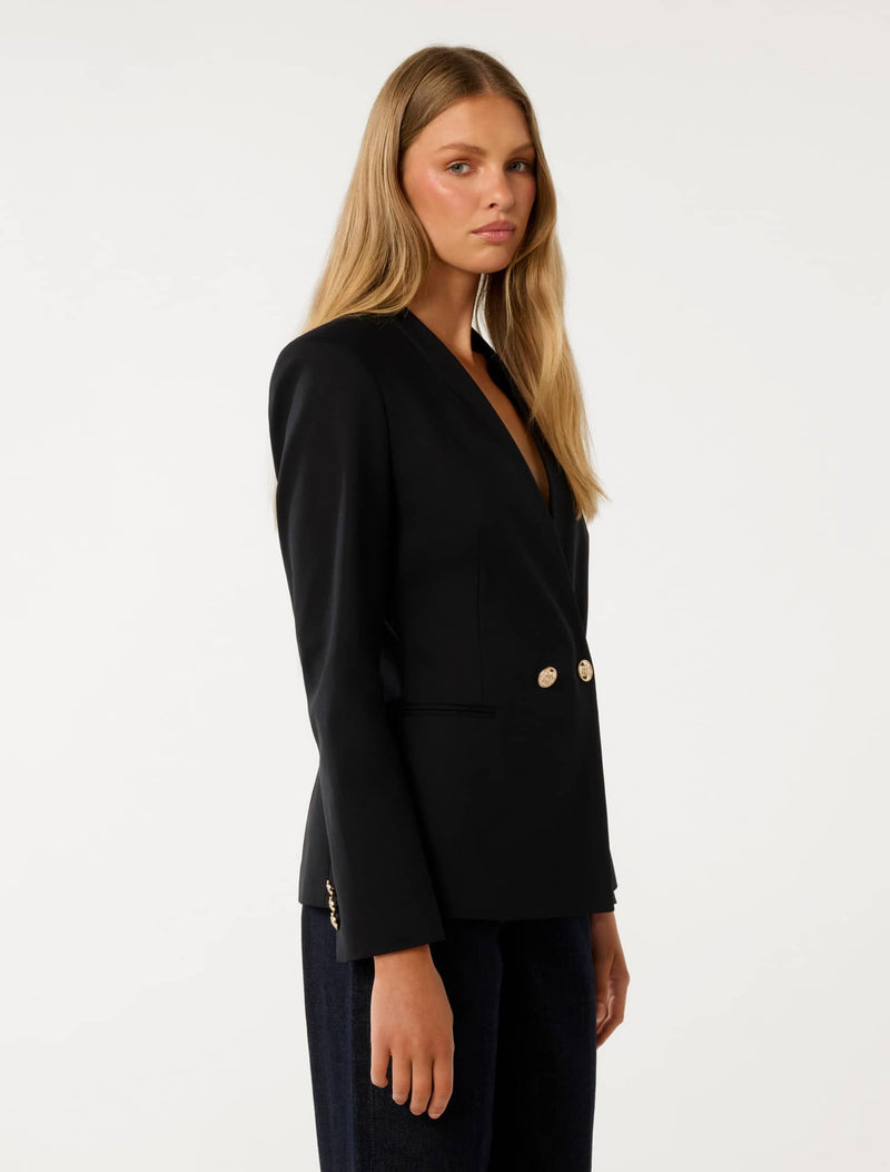 Taylor Double Breasted Blazer Forever New