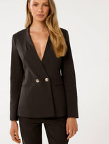 Taylor Double Breasted Blazer Forever New