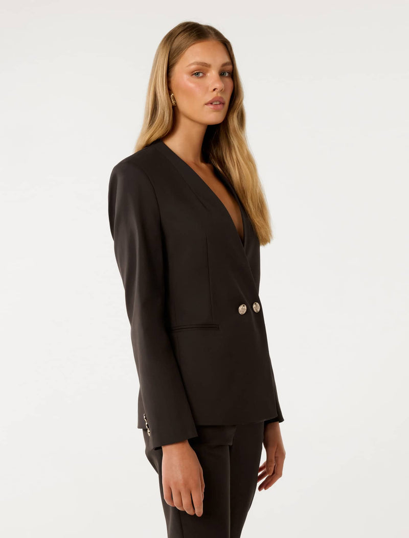 Taylor Double Breasted Blazer Forever New