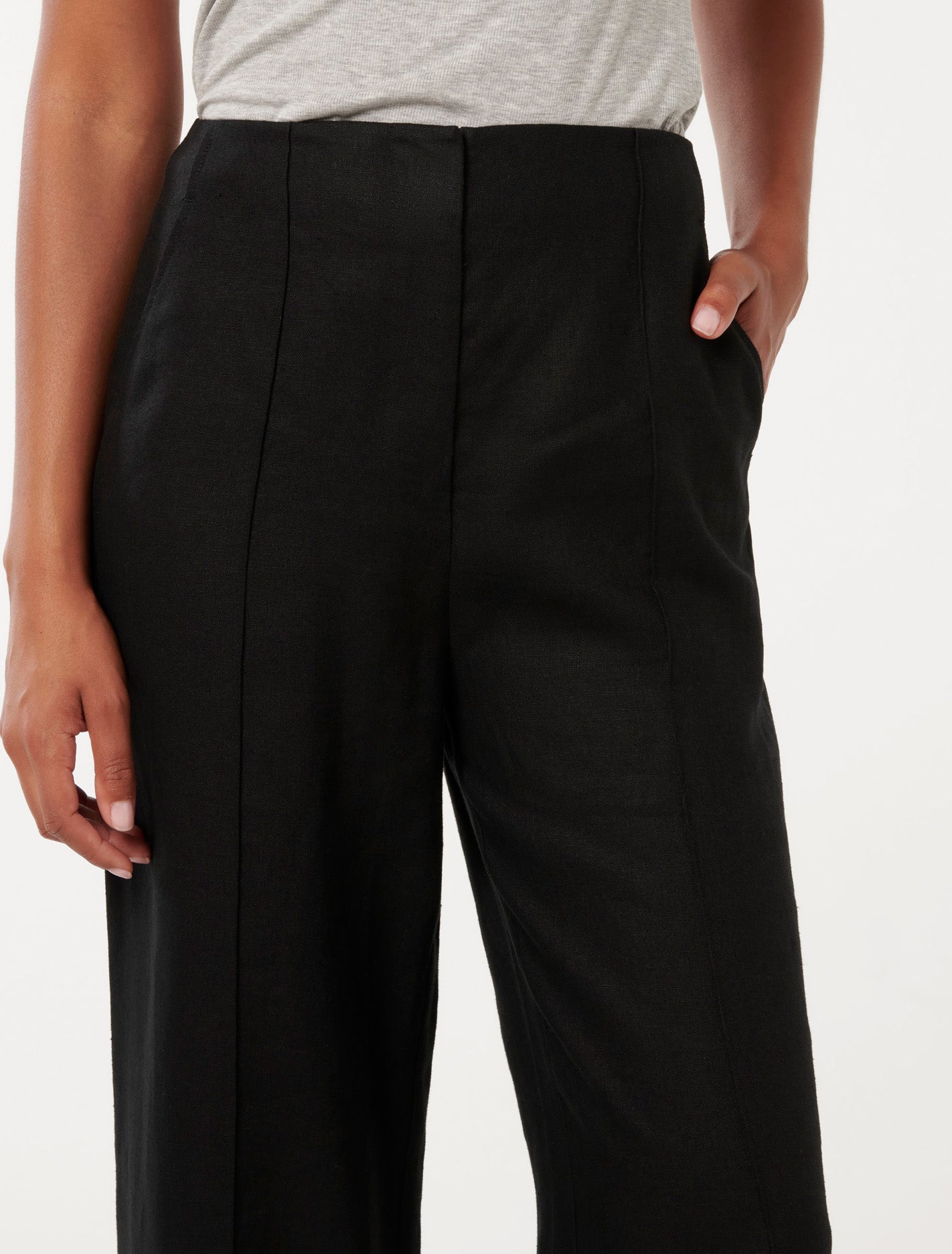 Posey Linen Wide Leg Pants Forever New