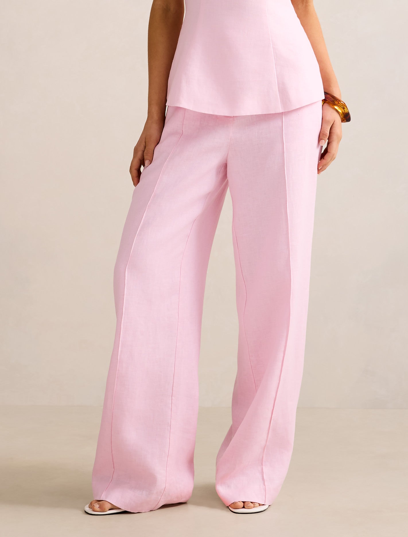 Posey Linen Wide Leg Pants