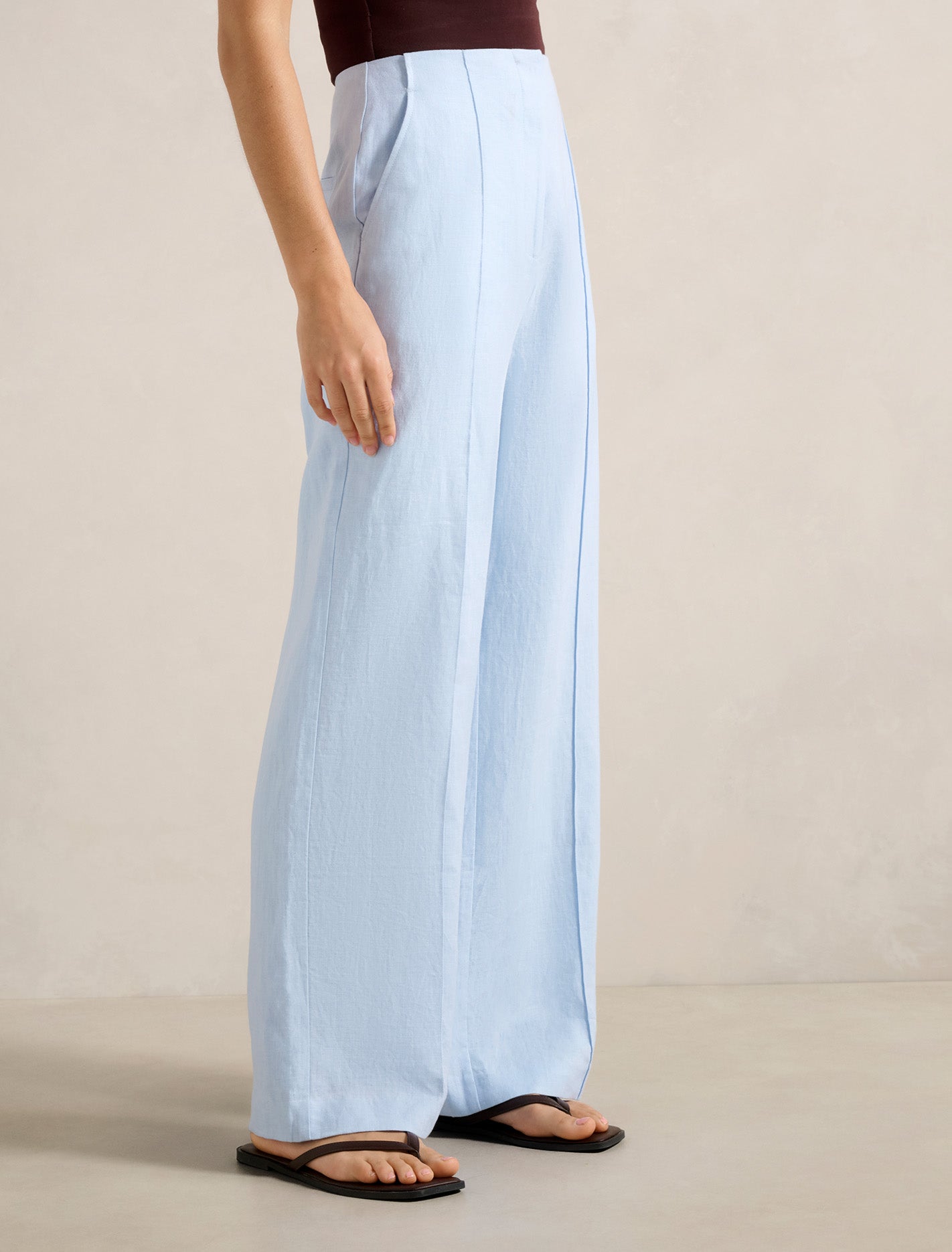 Posey Linen Wide Leg Pants