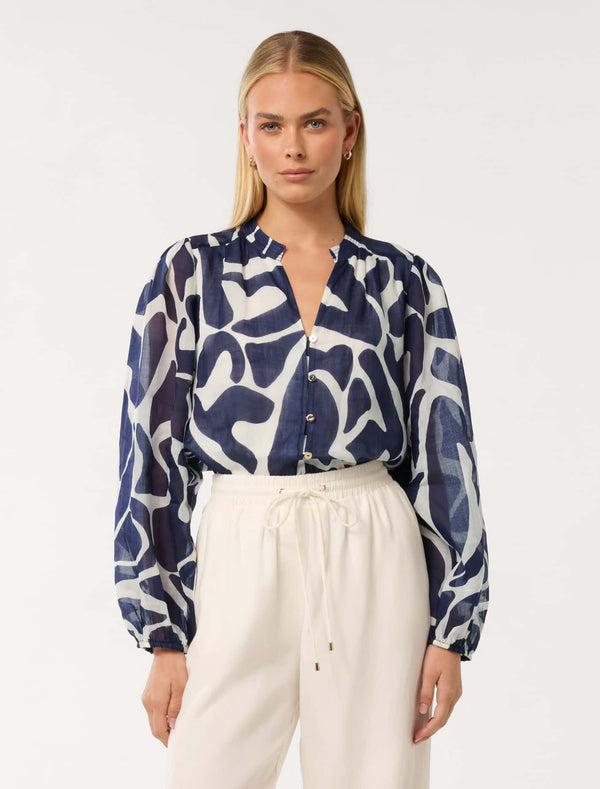 Adaline Ramie Blouse