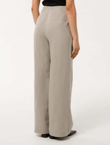 Posey Petite Linen Wide Leg Pants Forever New