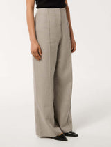 Posey Petite Linen Wide Leg Pants Forever New