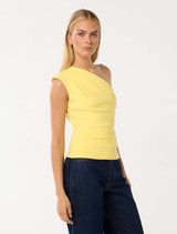 Cecilia Tuck Shoulder Top Forever New