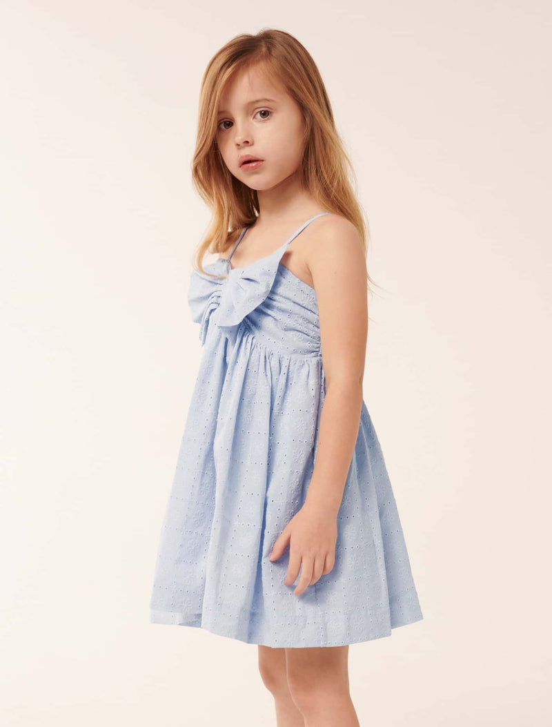 Adeline Bow Girls Dress Forever New