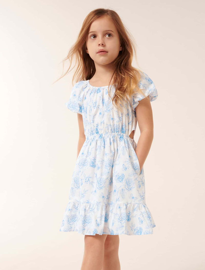 Belle Cut-Out Girls Dress Forever New