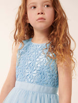 Eloise Layered Tulle Girls Dress Forever New