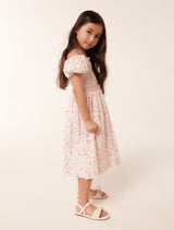 Bianca Shirred Girls Dress Forever New