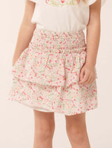 Billie Shirred Tiered Skirt Forever New