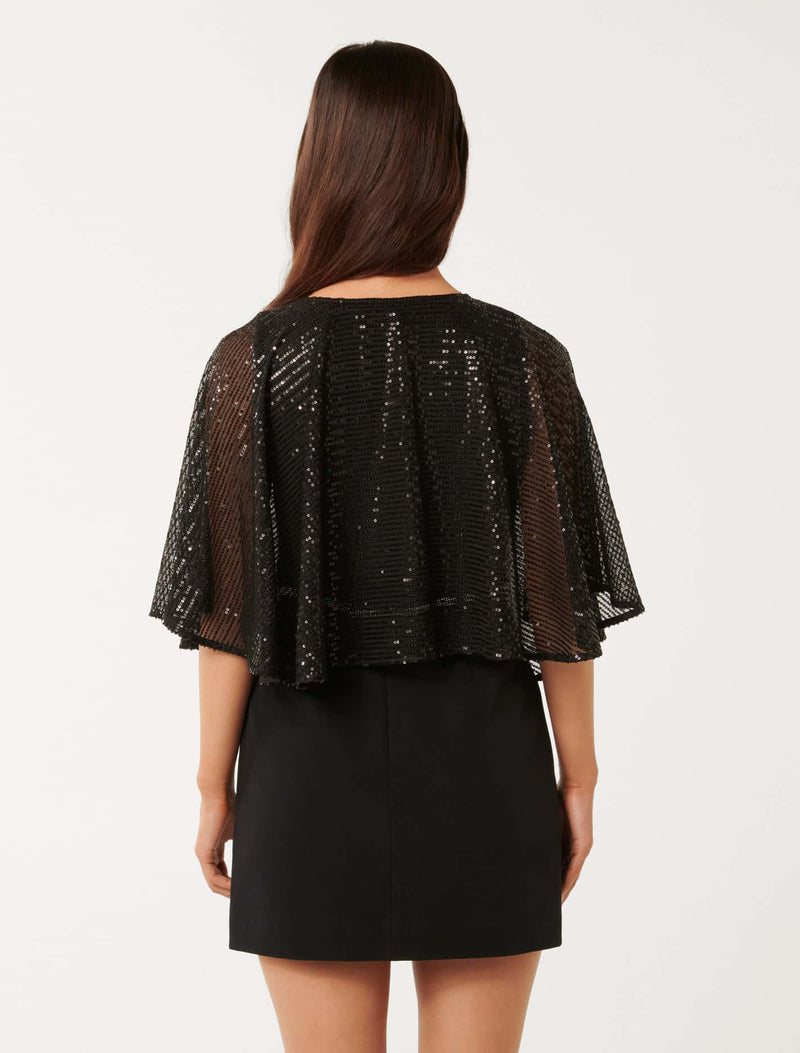 Serena Sequin Cape Forever New