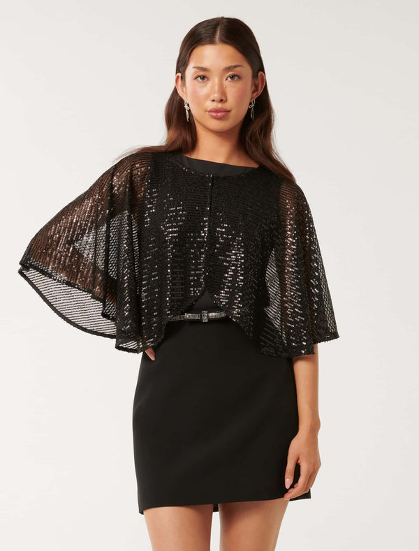 Serena Sequin Cape Forever New