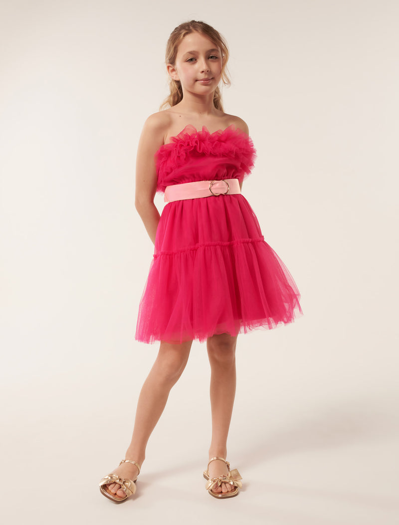 Ariana Tulle Teen Dress Forever New