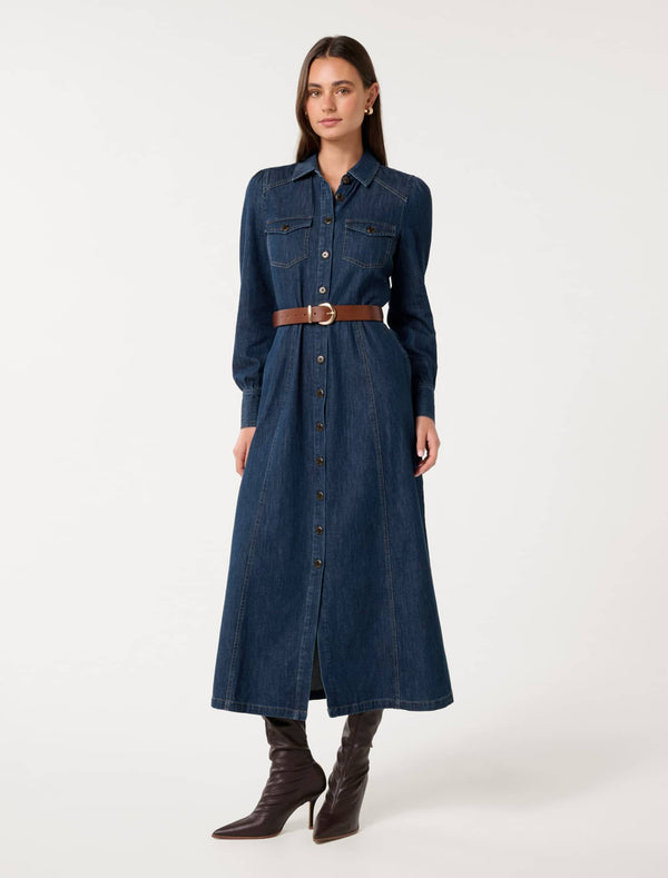 Elizabeth Denim Dress Forever New