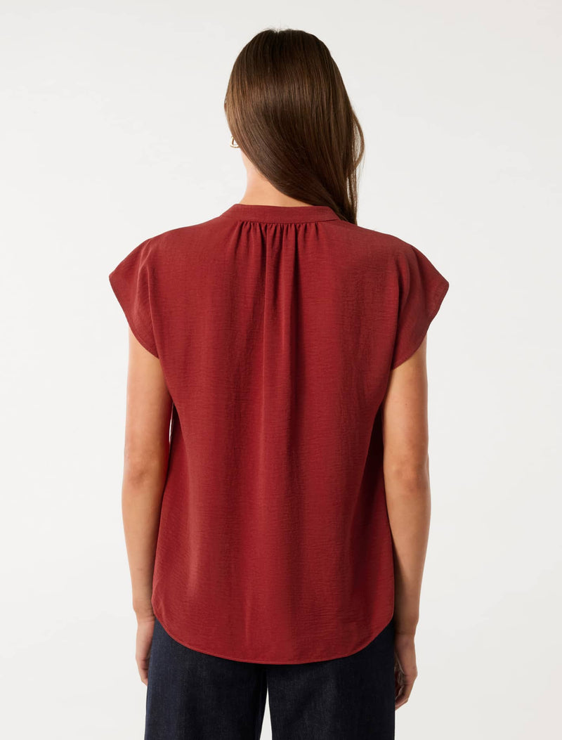 Venus Extended Shoulder Blouse Forever New