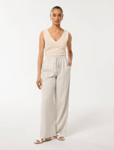 Phoebe Petite Linen Pants Forever New