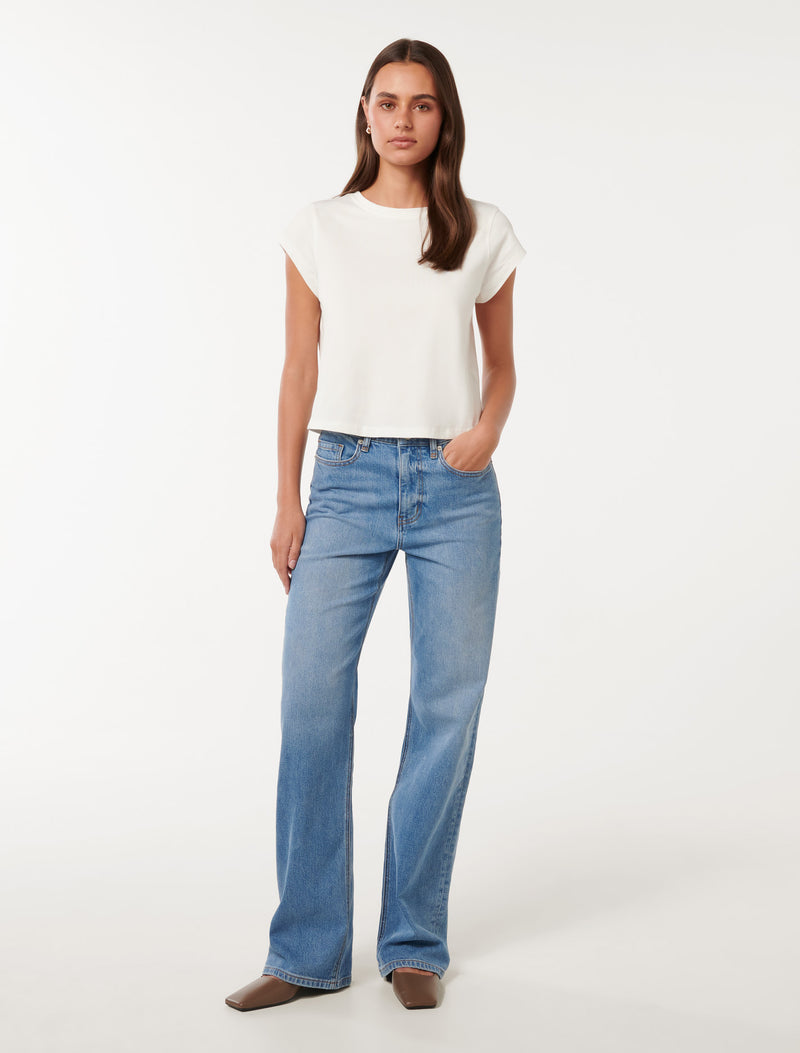 Skyla Straight Jeans Forever New