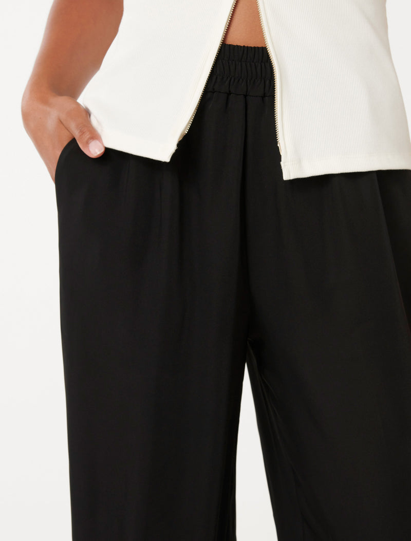 Enya Elastic Wide Leg Pants Forever New