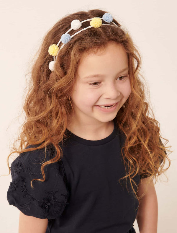 Ophelia Pom Pom Headband Forever New