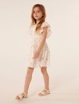 Rosalie Bow Mini Girls Dress Forever New