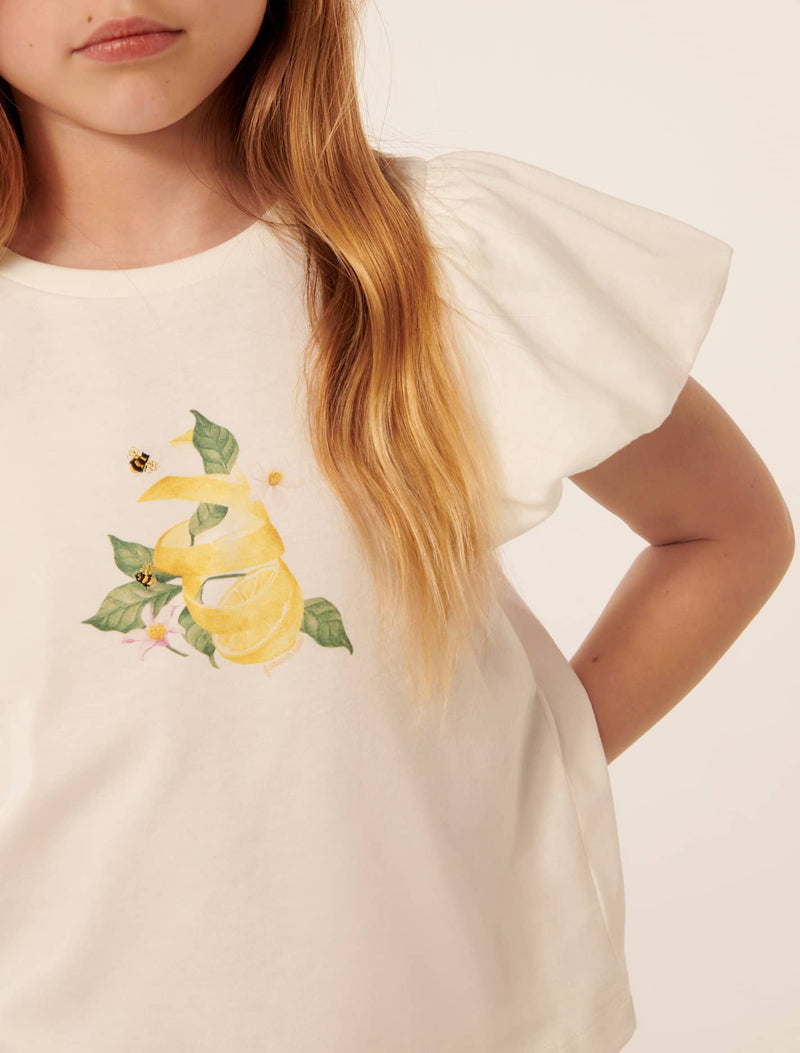 Sunny Lemon Drop Girls T-Shirt Forever New