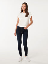 Ashley Mid-Rise Ankle Skinny Jeans Forever New