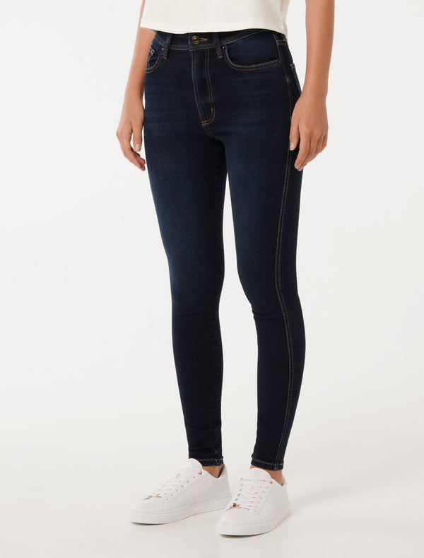 Ashley Mid-Rise Ankle Skinny Jeans Forever New